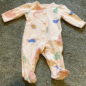 Carters sleep and play with feet